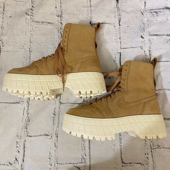 Air Jordan 1 Brooklyn Women's Boots 9 - Picture 10 of 16